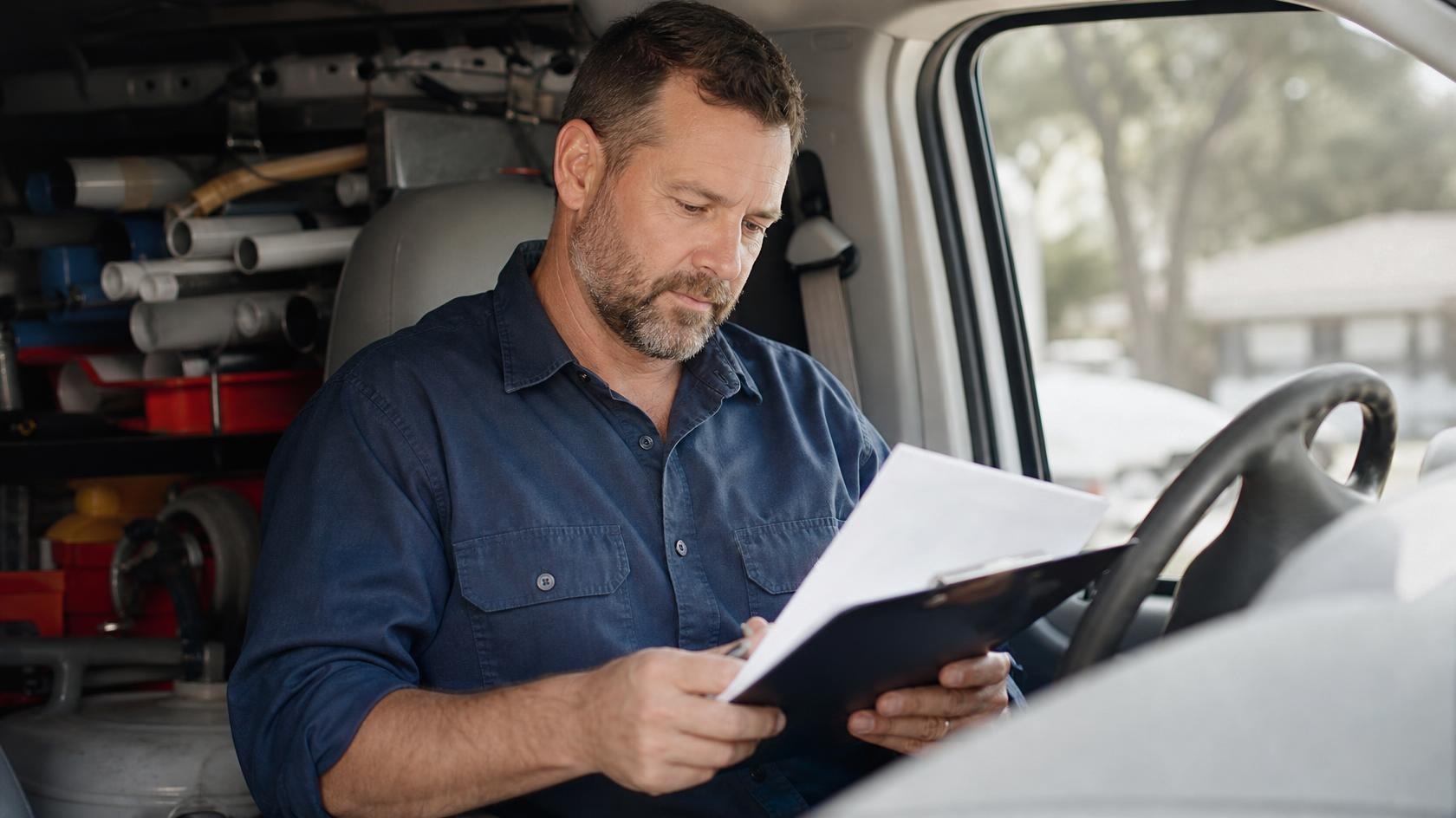 US plumber reviewing general liability insurance requirements for plumbing business in 2026